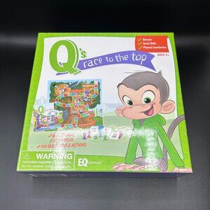 EQtainment Q's Race to the Top Educational Board Game 150 Questions & Actions
